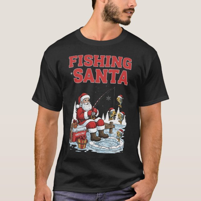 Camiseta Feliz Fishmas, Época de Fishmas (Frente)