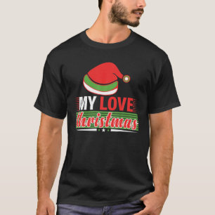Camiseta Feliz Fitmas E Um Feliz ano novo Engraçado