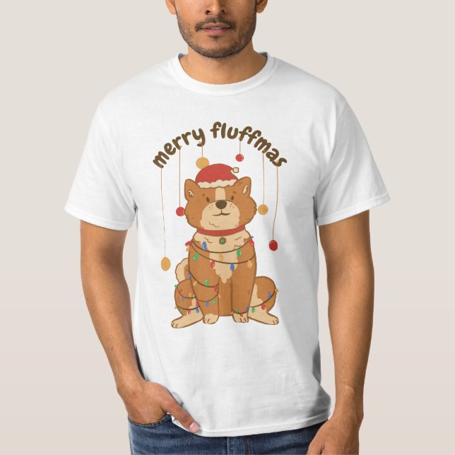 Camiseta Feliz Fluffmas (Frente)