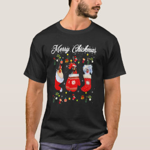 Camiseta Feliz Frangnatal  Meias de Frango  Fantasia de Nat