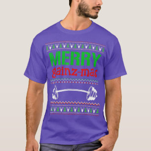 Camiseta Feliz Gainzmas Gym Levantando Peso Depois Do Chri 