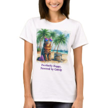 Feliz Gato Gato Engraçado Amantes de Gato