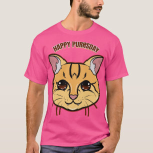 Camiseta Feliz Gato Puré na Quinta-Feira