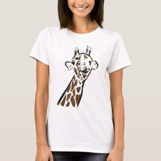 Camiseta Feliz girafa