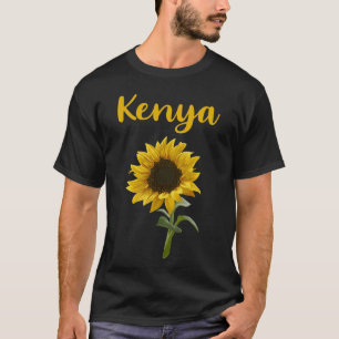 Camiseta Feliz Girassol - Nome do Quênia