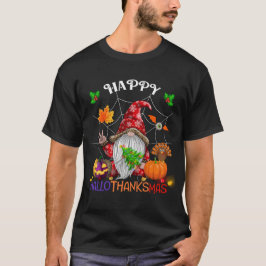 Camiseta Feliz HalloObrigadoMas Gnomo
