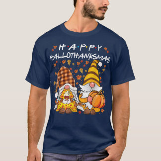 Camiseta Feliz HalloObrigadoMas Gnomos Pumpkin Gnomos Call