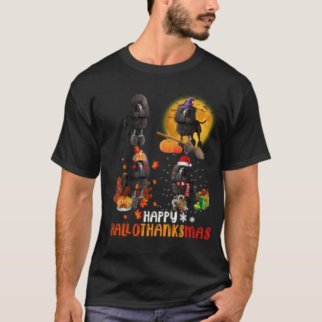 Camiseta Feliz HalloObrigadoMas Presente de Natal (Frente)