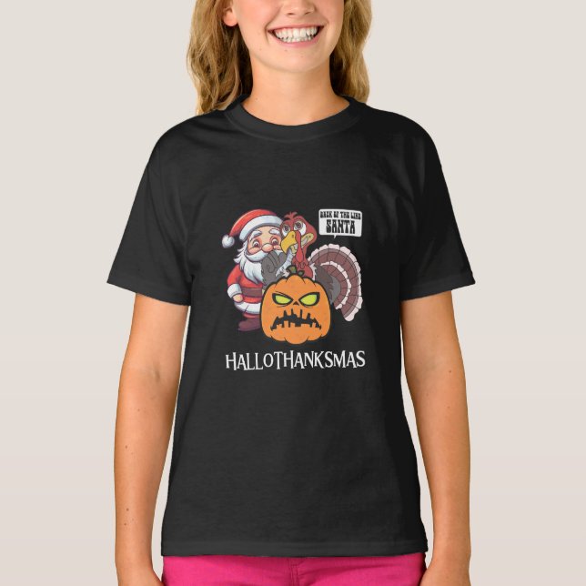 Camiseta Feliz Hallothanksmas (Frente)