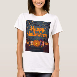 Camiseta Feliz Halloween 