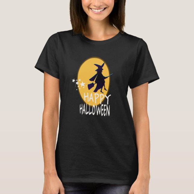 Camiseta feliz halloween (Frente)
