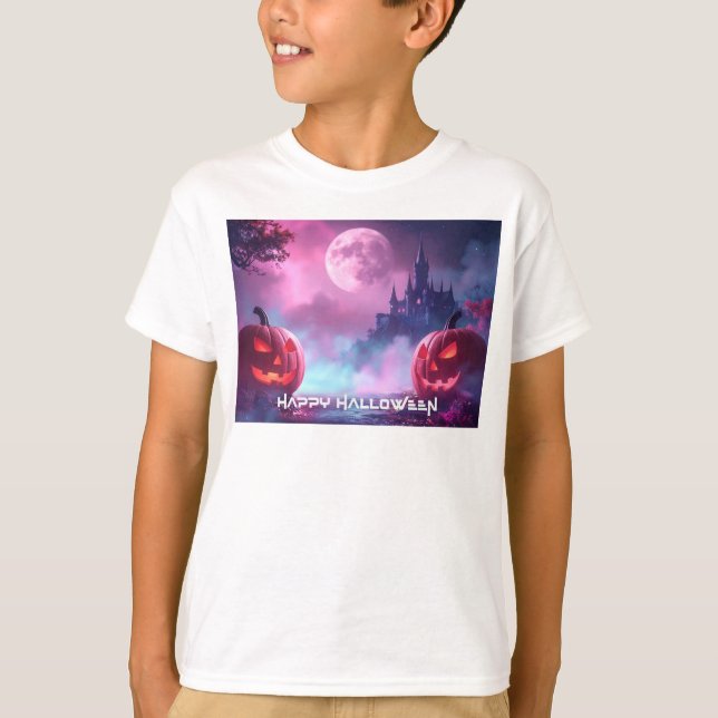 CAMISETA FELIZ HALLOWEEN (Frente)