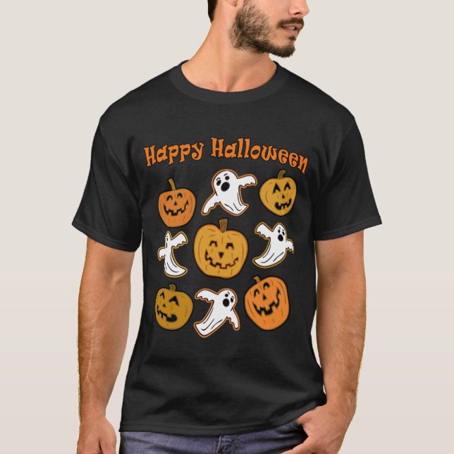 Camiseta Feliz Halloween #2 (Frente)