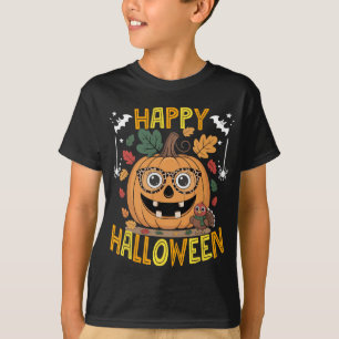 Camiseta Feliz Halloween 2025, Feliz Pumpkin