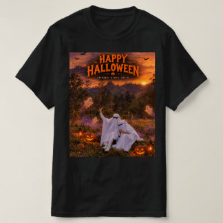 Camiseta Feliz Halloween — Apenas Vibrações Assustadoras