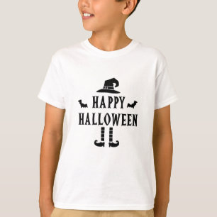 Camiseta Feliz Halloween Bruxa Bat Scary Costume