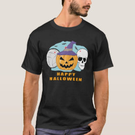 Camiseta Feliz Halloween de Volei - Assustador