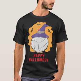 Camiseta Feliz Halloween de Volei - Divertido