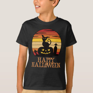 Camiseta Feliz Halloween Engraçado Caráter Assustador