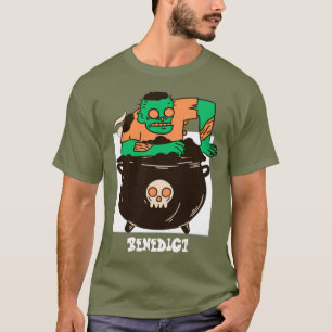 Camiseta Feliz Halloween Família Feliz Howl-between