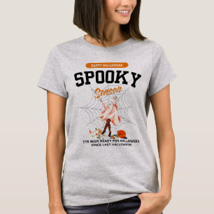 Camiseta Feliz Halloween Fantasma T-Shirt