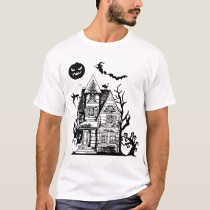 Camiseta Feliz Halloween, festa de Halloween, Halloween eng