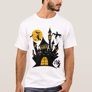 Camiseta Feliz Halloween, festa de Halloween, Halloween eng