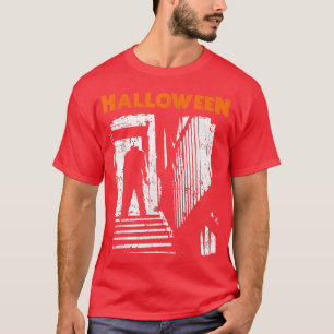 Camiseta Feliz Halloween Filme Assustador do Horror Gráfico