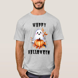 Camiseta Feliz Halloween Ghost