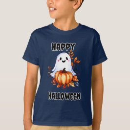 Camiseta Feliz Halloween Ghost