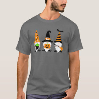 Camiseta Feliz Halloween Gnomos Engraçado Pumpkin Halloween