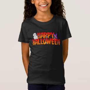 Camiseta Feliz Halloween Graphic Girl