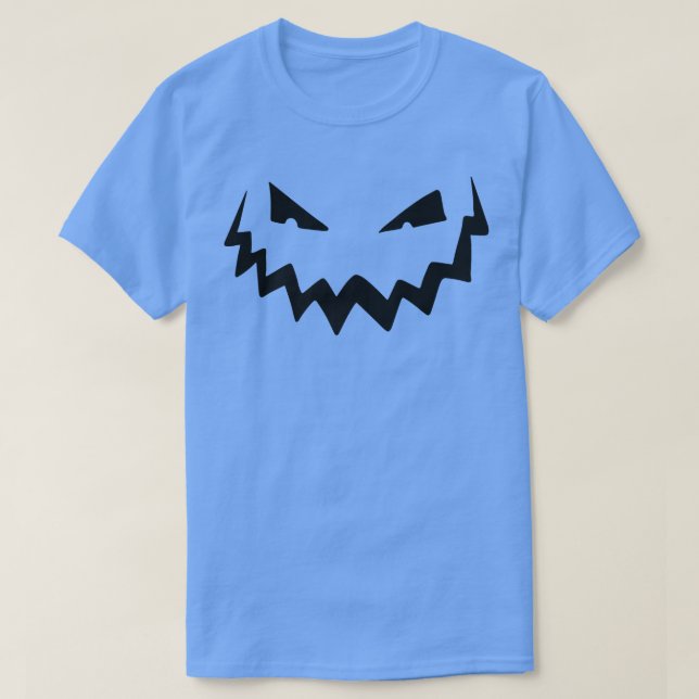 Camiseta Feliz Halloween JackoLanterna Design para Crianças (Frente do Design)