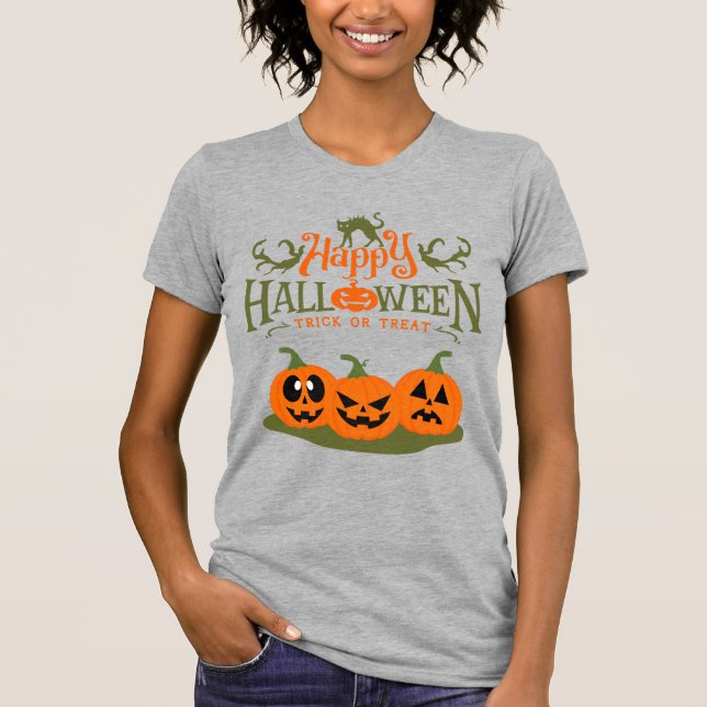 Camiseta Feliz Halloween - Legal Halloween (Frente)