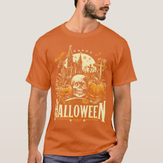 Camiseta Feliz Halloween menino