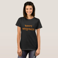 Feliz Halloween Mulheres Laranja Preto