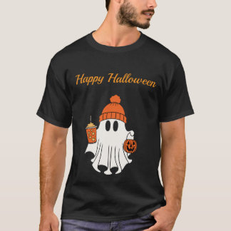 Camiseta Feliz Halloween Para Homens