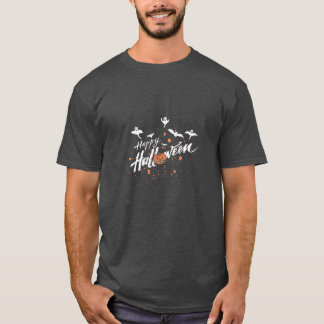 Camiseta Feliz Halloween Pumpkin Design