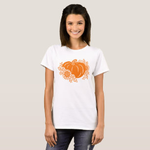 Camiseta Feliz Halloween Pumpkin Impressão T Shirt & Roupa