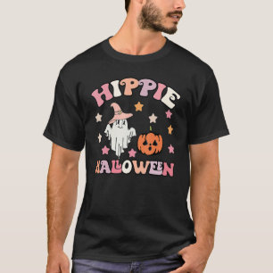 Camiseta Feliz Halloween Pumpkin Spooky Season Boo Squad