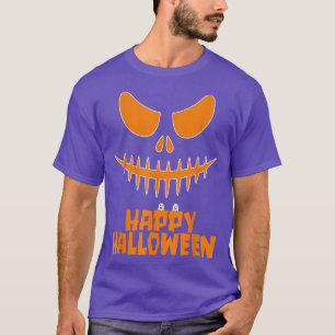 Camiseta Feliz Halloween Scary Ghost Pumpkin T-sh
