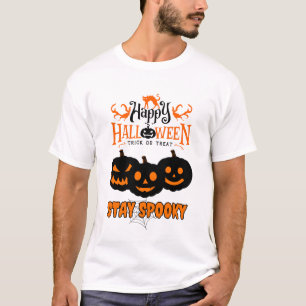 Camiseta Feliz Halloween Spooky Season