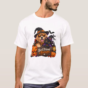 Camiseta Feliz Halloween Vibrações Assustadoras