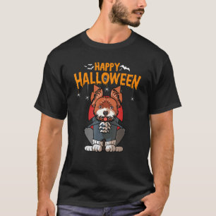 Camiseta Feliz Halloween Yorkshire Terrier Dog