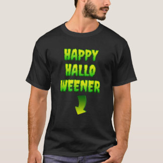 Camiseta Feliz Halloweener Halloween Homens Engraçados Cami