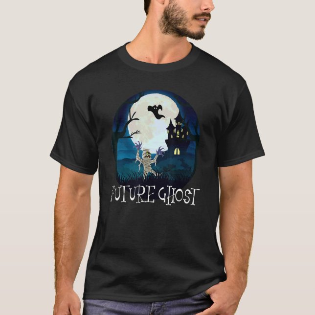 CAMISETA FELIZ HALLOWEFUTURE GHOST (Frente)