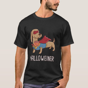 Camiseta Feliz Halloweiner Dachshund Sausation Weiner Dog H