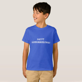 Camiseta Feliz Hannukkristmas! Hanukkah e Natal em 1