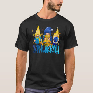 Camiseta Feliz Hanukkah Gnome Cute Gnome Hanukkah Jewah 1