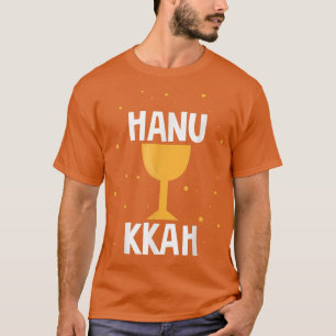 Camiseta Feliz Hanukkah Goblet Chanukah Família Matchi